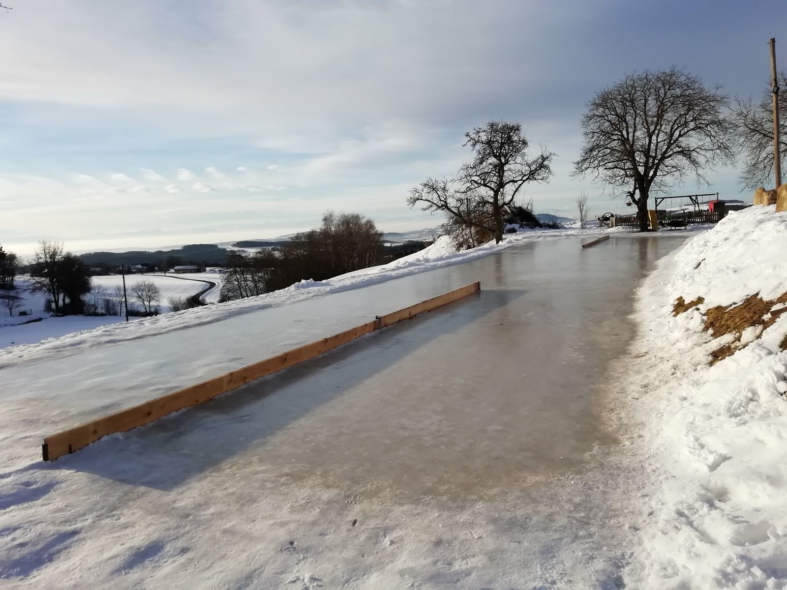 Eisbahn von Glockerwirt Weilguni